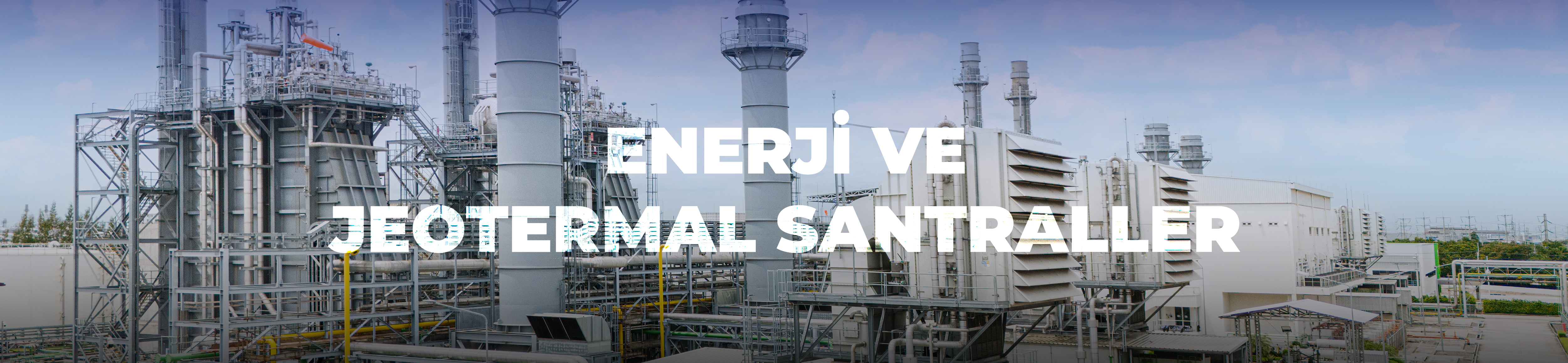 Enerji ve Jeotermal Santraller Arka Plan